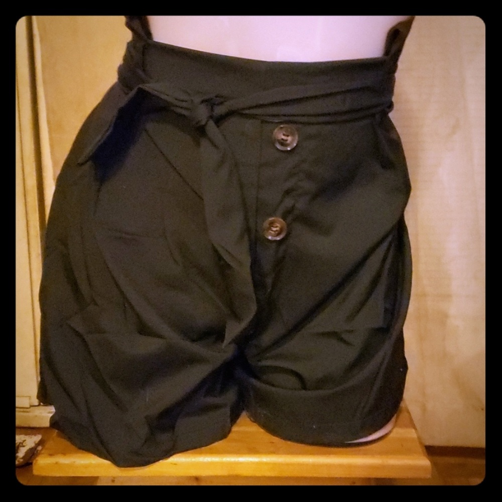 High waisted shorts